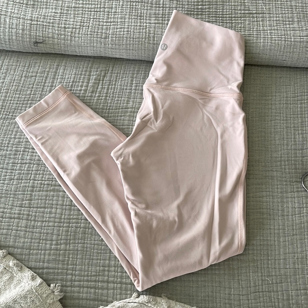 Lululemon align 25 sz 6 Feather Pink legging